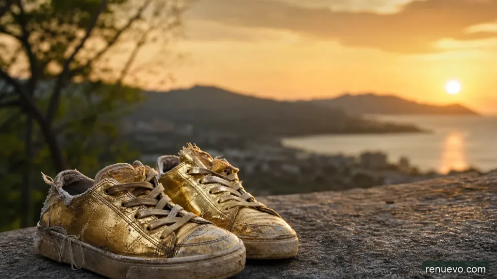 Las Zapatillas Doradas.