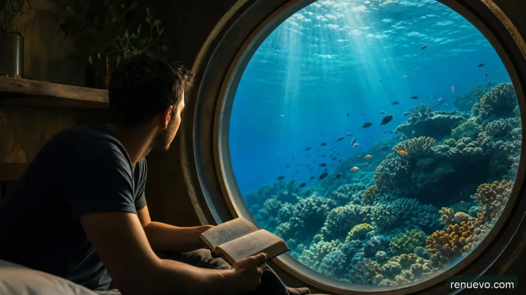Lo que filmaron bajo la superficie del mar es increible. ¡WOW!