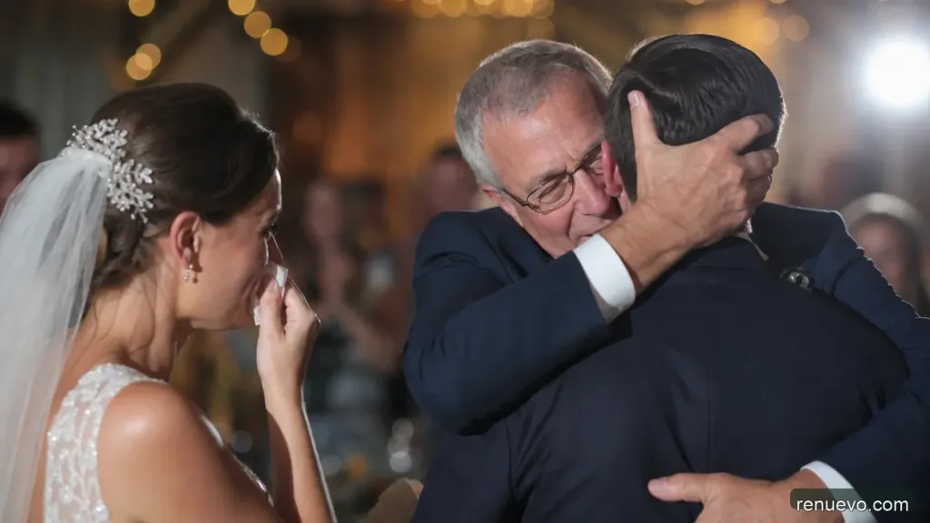 Lo que le dijo su suegro el día de su boda te emocionará hasta las lágrimas. WOW