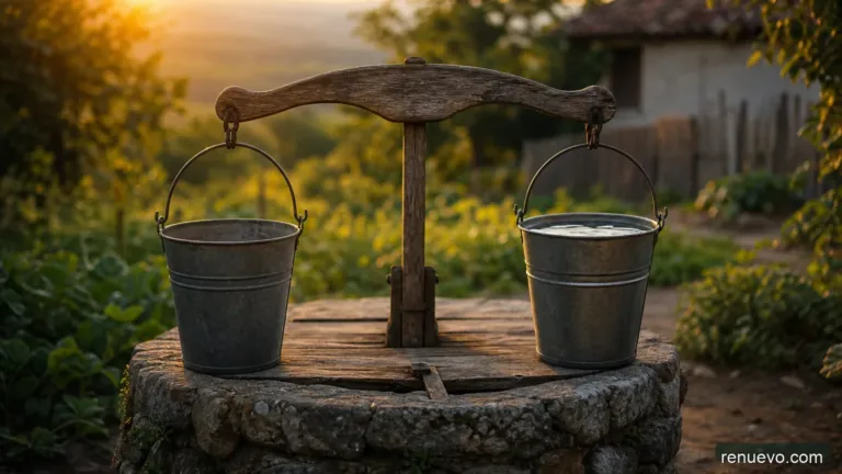 Reflexiones  –  Los dos baldes