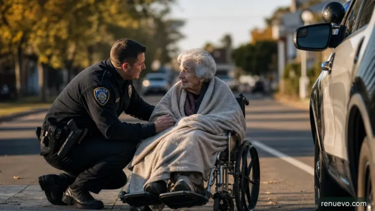 No Creerías Lo Que Hizo Este Policía Cuando Encontró A Esta Anciana En La Pista