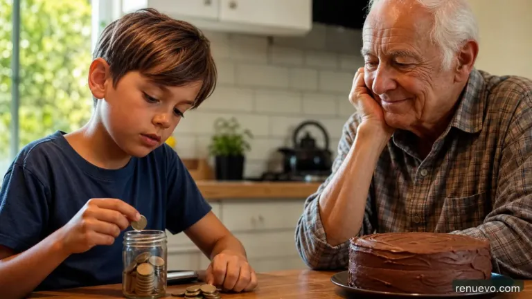 No tiene dinero para comprar una tarta a su abuelito, cómo lo consigue te emocionará hasta las lágrimas!