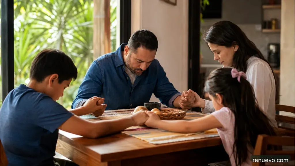 Oración Dirigida Pidiendo Fortaleza Interior Por La Familia.