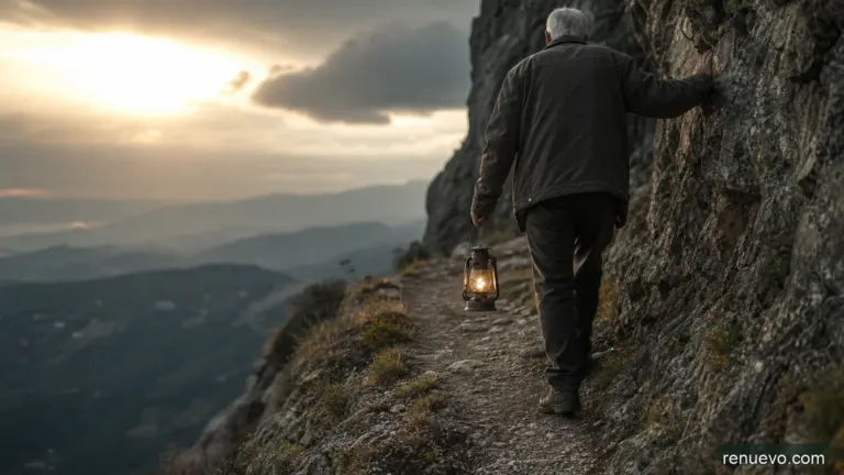 En Camino Estrecho Y Tortuoso