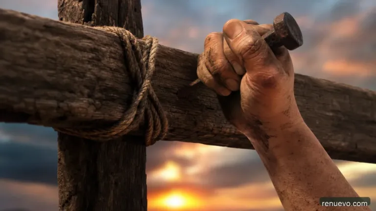 Vivimos por la fe creyendo que Jesús crucificó nuestra carne en la cruz del calvario