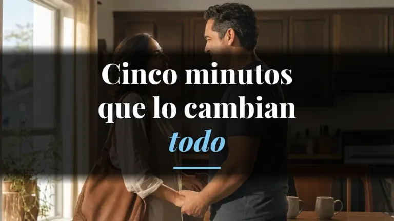Hábitos para mejorar mi matrimonio en 5 minutos al día