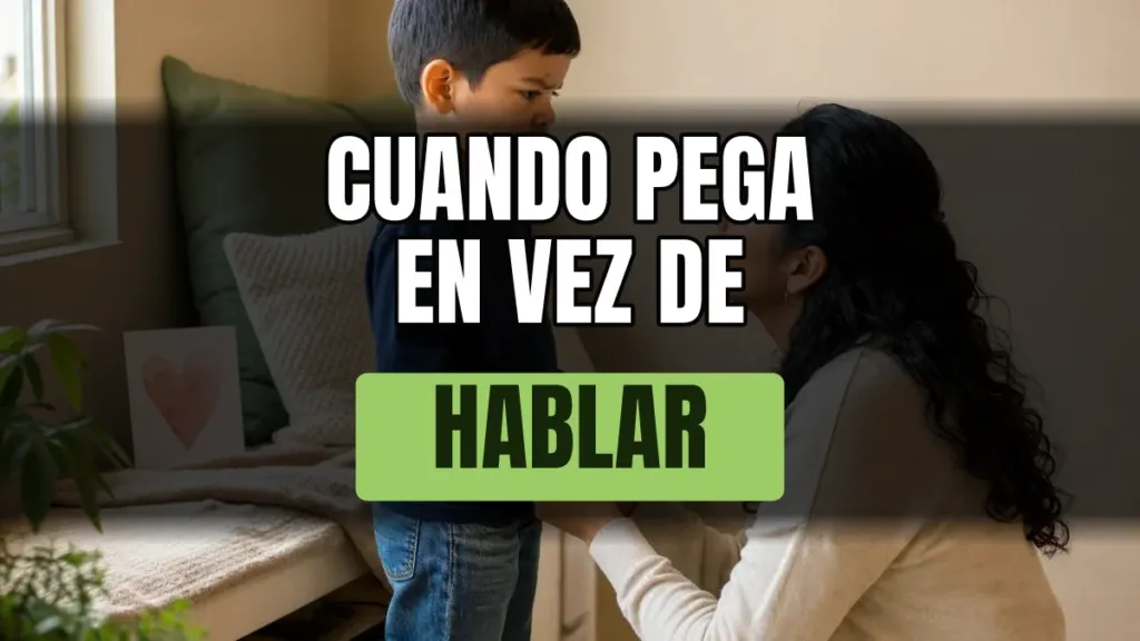 Mi hijo pega cuando se enoja: plan para calmar la ira