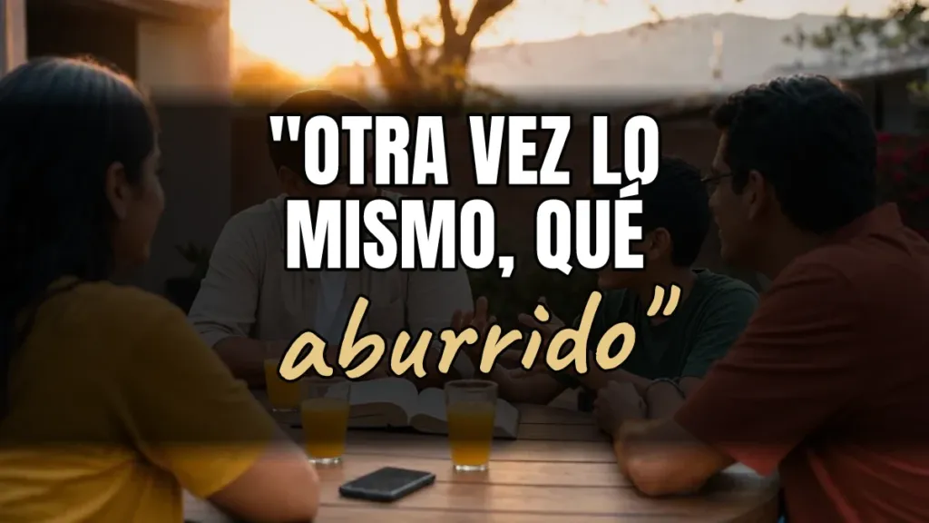Mi hijo dice que Dios es aburrido: 6 cambios que ayudan
