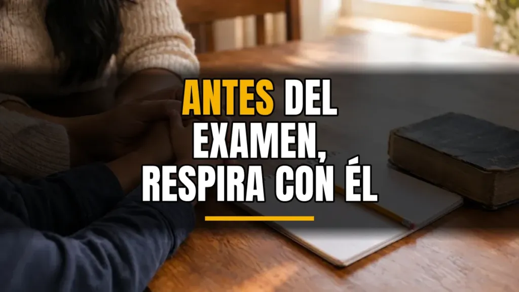 Mi hijo se pone nervioso antes de un examen: 7 maneras de calmarlo