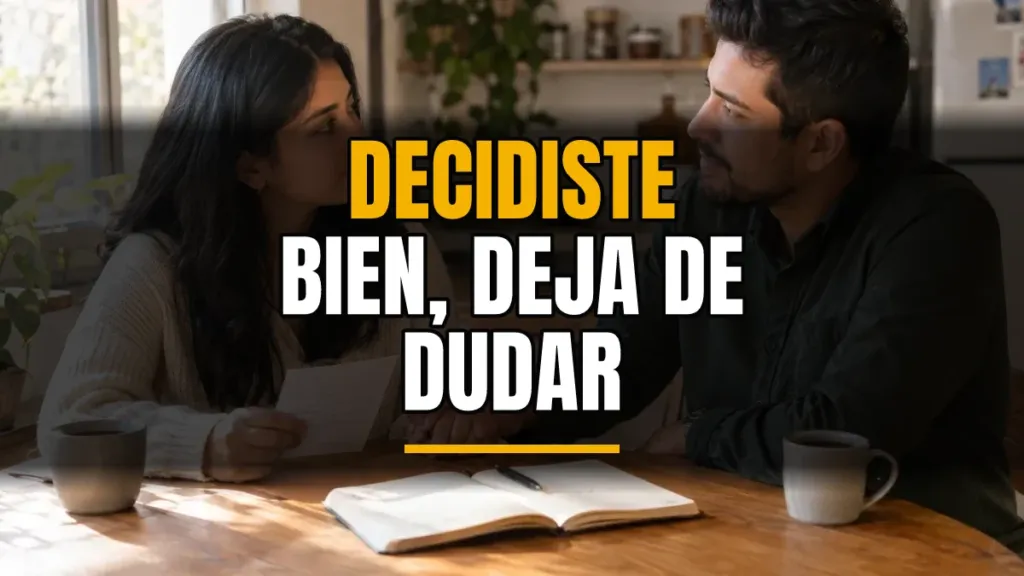 Me arrepiento de todas mis decisiones: ¿cómo frenar la duda?