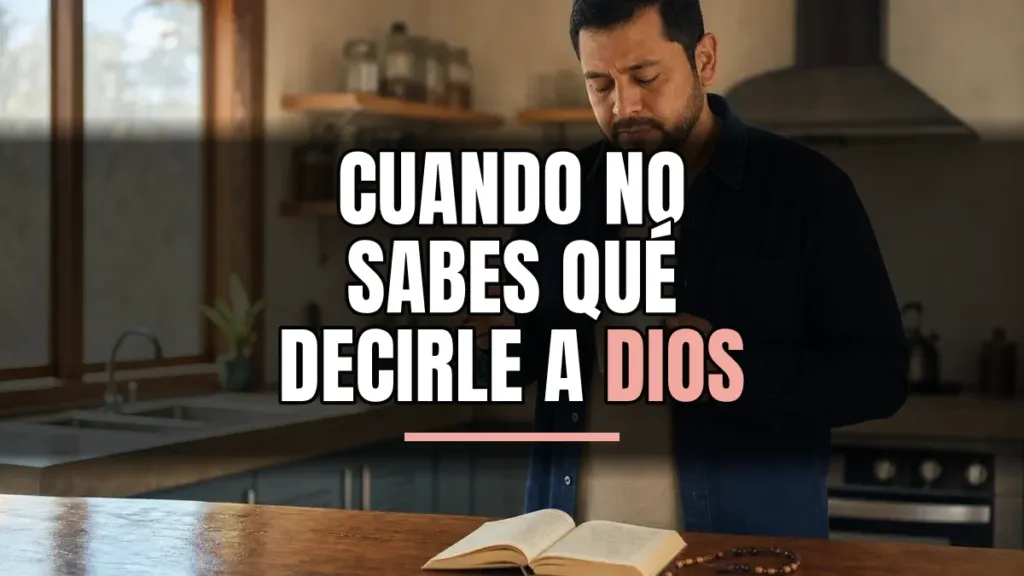 Cómo orar con tus propias palabras si solo sabes oraciones de memoria