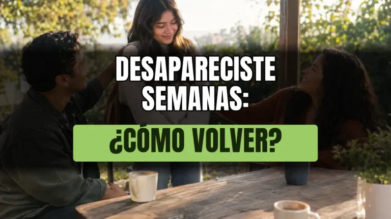 Dejé de contestar por la depresión: ¿cómo retomar el contacto?