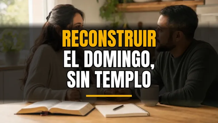 Domingo vacío sin iglesia: ¿qué hacer paso a paso?