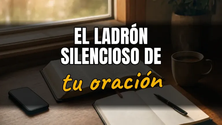 Me distraigo con el celular al orar: plan de 7 días