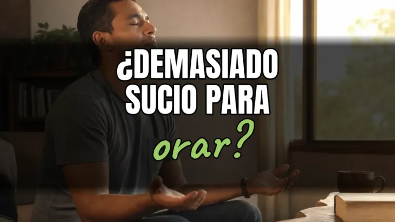 ¿Cómo orar cuando te sientes culpable ante Dios?