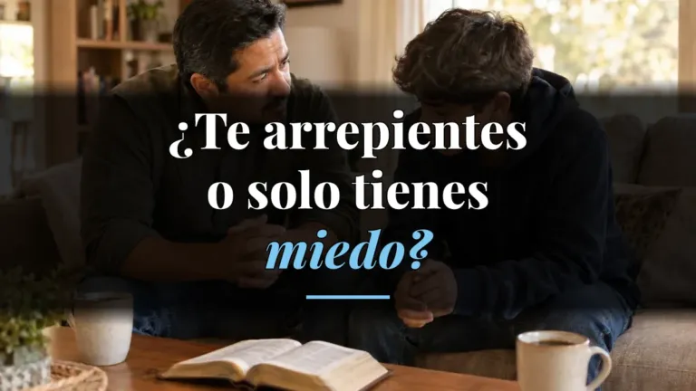 Arrepentimiento real vs. remordimiento: ¿cómo saberlo?