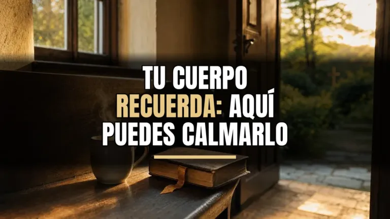Recuerdos de la iglesia que te hirió: calma tu cuerpo ya