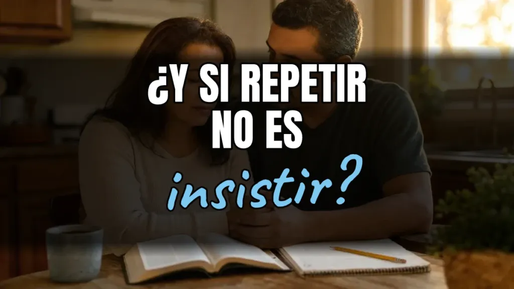 Llevo años orando por lo mismo: ¿cómo seguir sin cansarme?