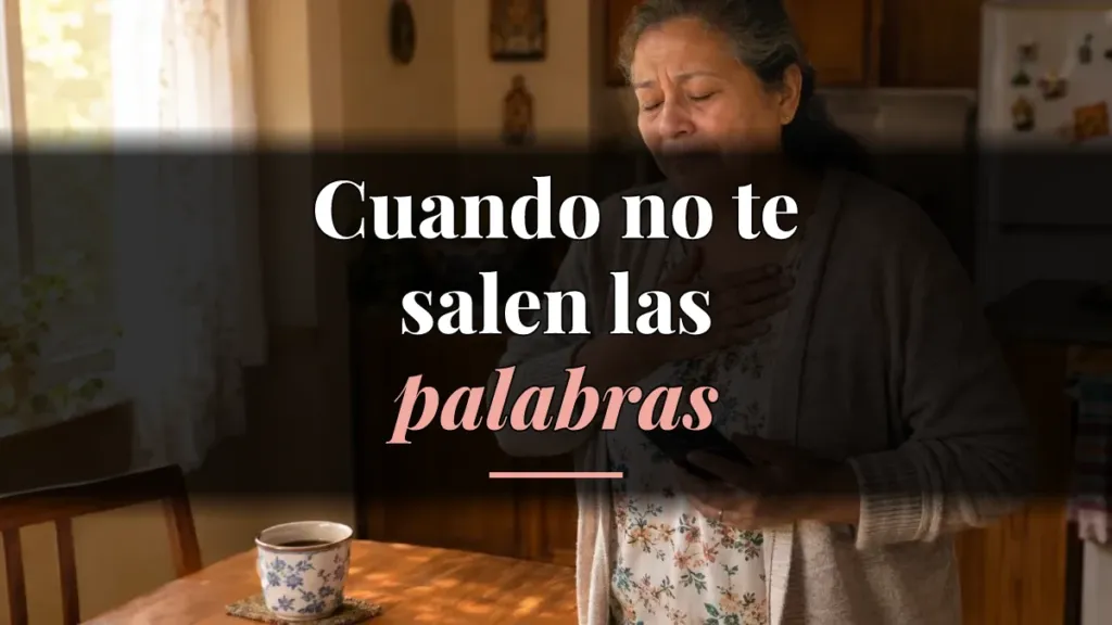 Cómo orar cuando recibes una mala noticia y no sabes qué pedir