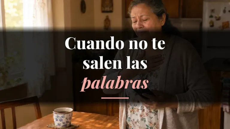 Cómo orar cuando recibes una mala noticia y no sabes qué pedir