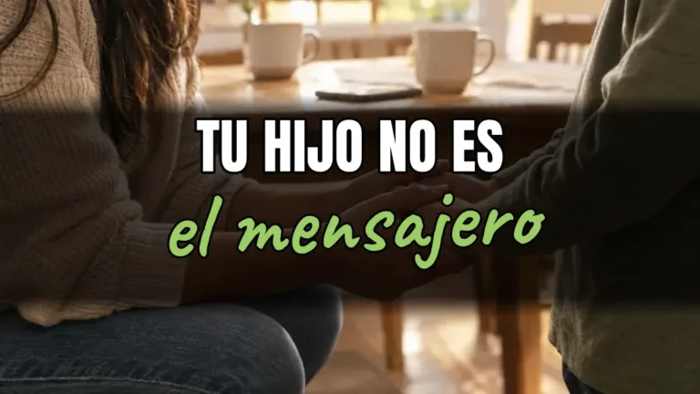 Dejar de usar a los hijos como mensajeros entre padres