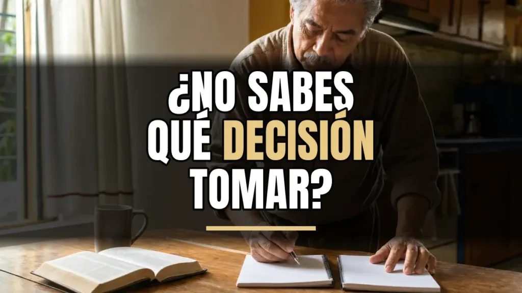 Cómo orar para tomar una decisión importante en 7 días
