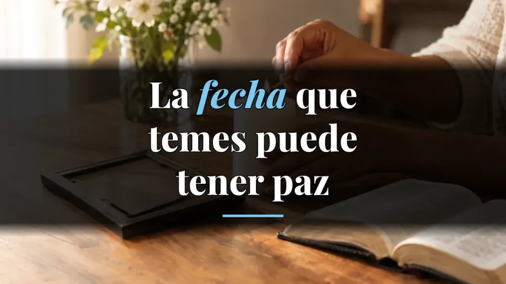 El aniversario de su muerte se acerca y tengo miedo