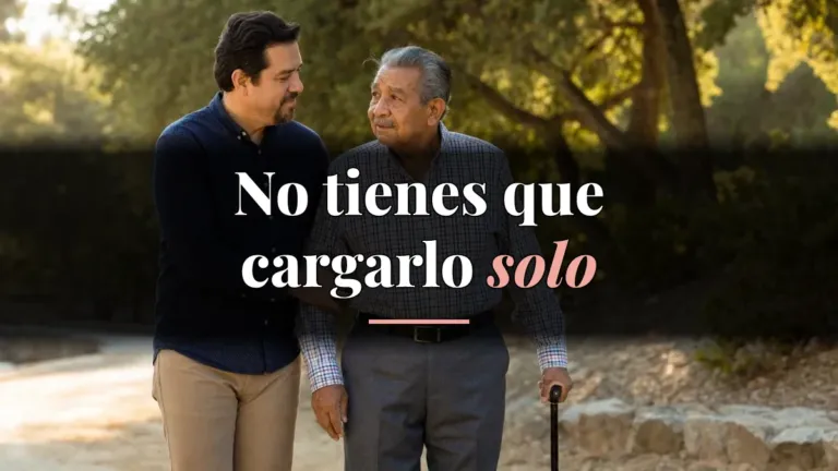 Cuidar a un padre deprimido sin agotarte tú también