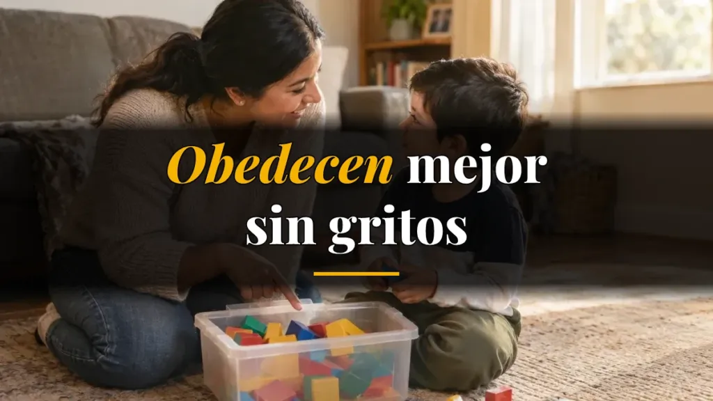 ¿Cómo lograr que mis hijos obedezcan sin miedo ni golpes?