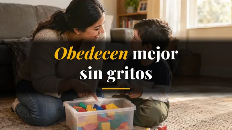 ¿Cómo lograr que mis hijos obedezcan sin miedo ni golpes?