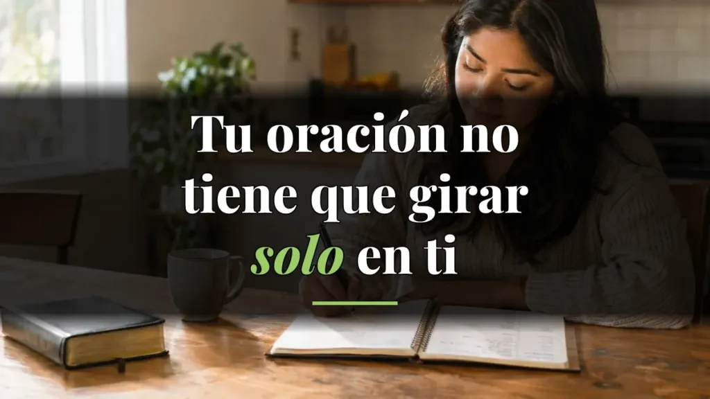 Siento que solo oro por mí: ¿cómo salir de esa culpa?