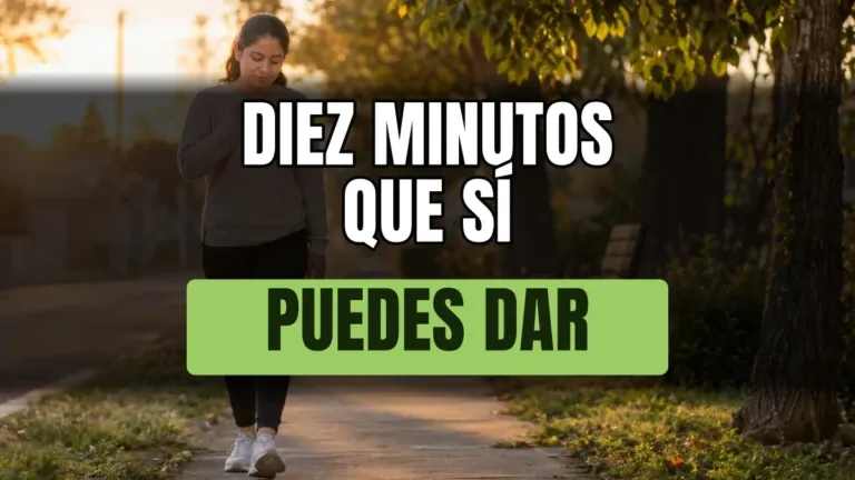 Caminar ayuda a la depresión: 7 días de movimiento mínimo