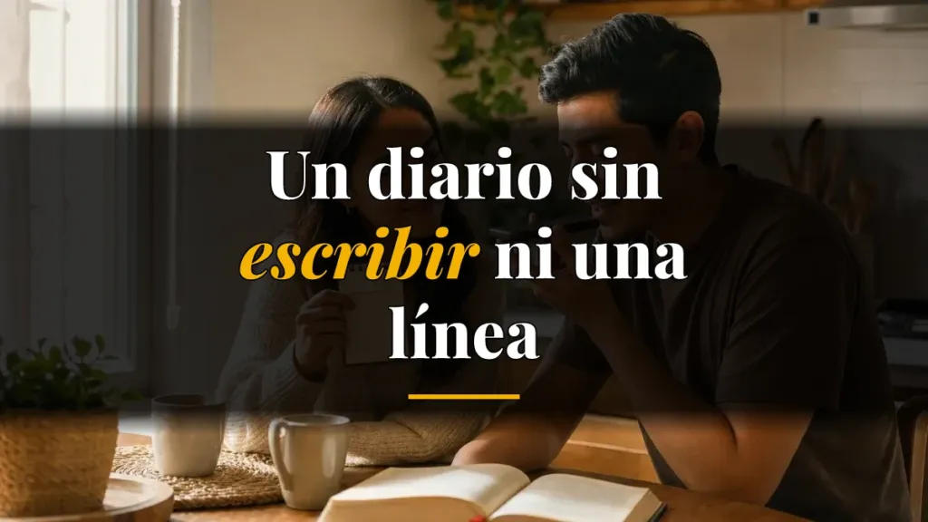 Diario de oración cuando no te gusta escribir: 3 formatos