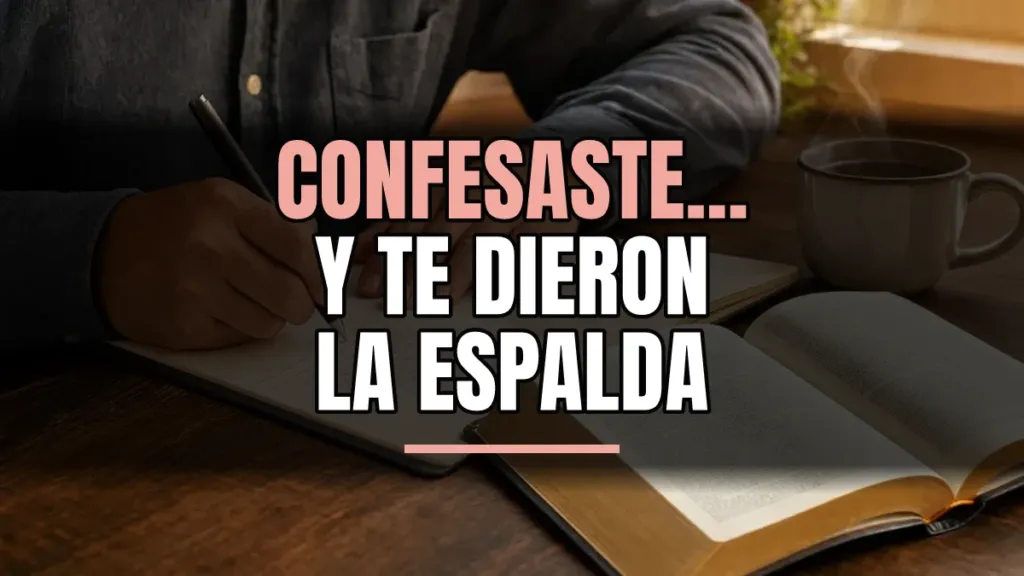 Confesé mi pecado sexual y me juzgaron: ¿qué hago ahora?