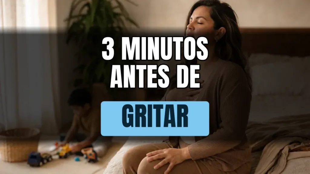 Cómo controlar tu mal genio con tus hijos: plan de 3 minutos