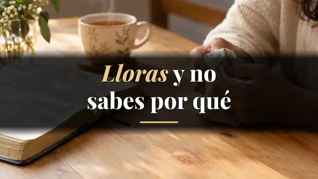 Lloro sin motivo aparente: ¿qué hago con esta tristeza?