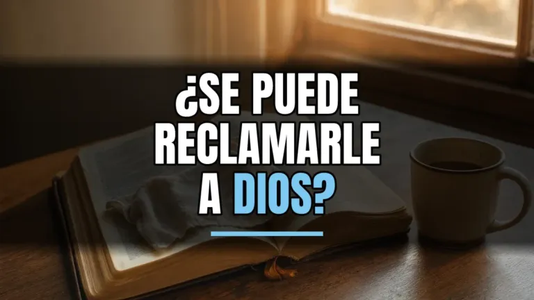 Estoy enojado con Dios por mi sufrimiento: ¿está bien decírselo?
