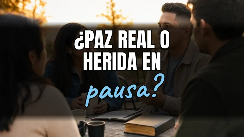 ¿Estás sanando o solo evitando la herida espiritual?