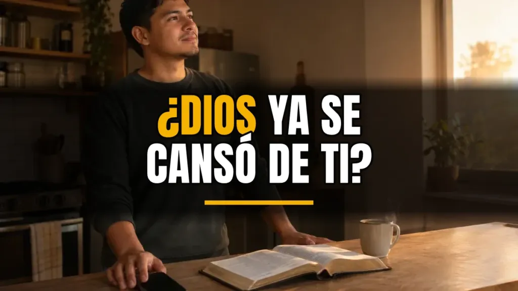 ¿Dios ya se cansó de perdonarte la misma caída?