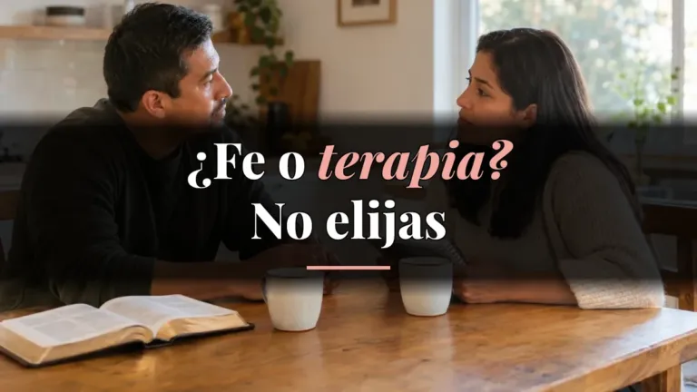 ¿Terapia u oración? Fe y ayuda profesional unidas