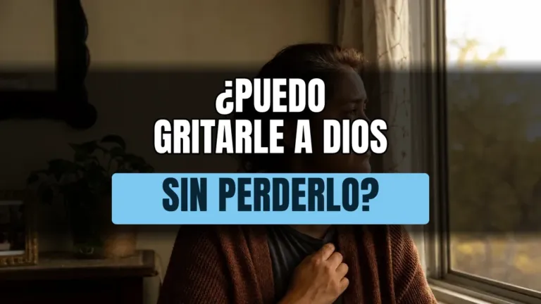 Estoy enojado con Dios: ¿es pecado esa rabia?