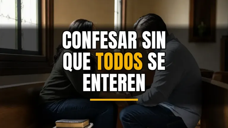 Hablar con el pastor de tu pecado sexual sin miedo