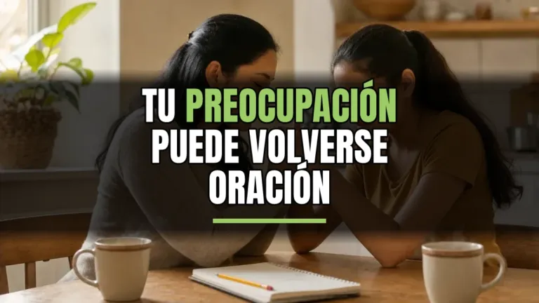 Me distraigo al orar con mis problemas: guía práctica
