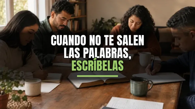 Oras mejor escribiendo: ¿cómo usar cartas a Dios?