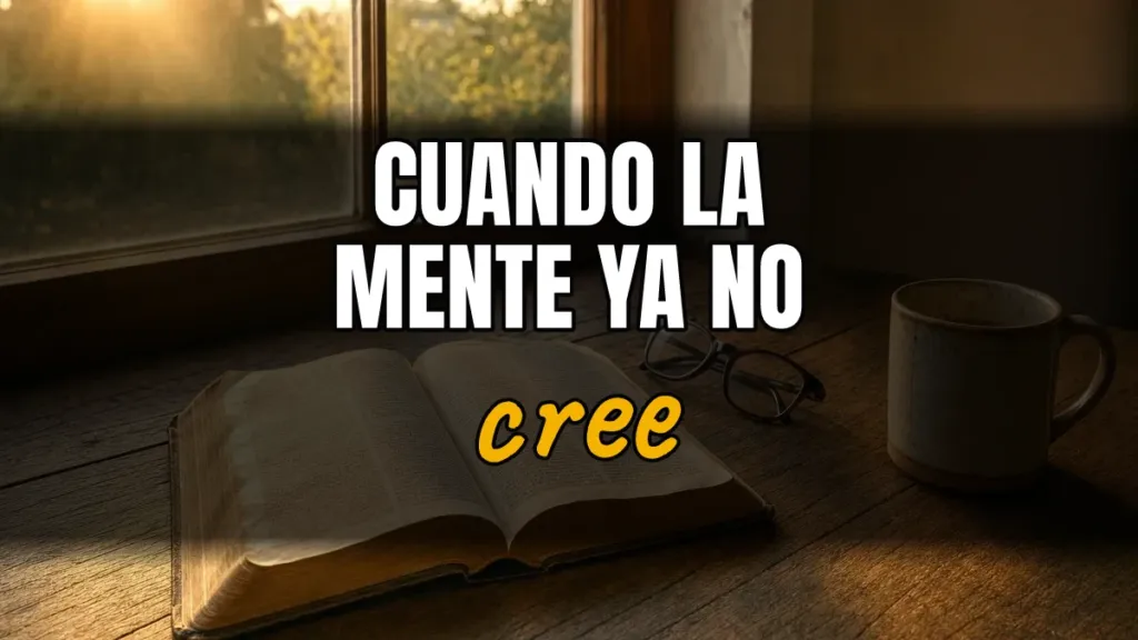 Quiero creer pero no puedo: guía para la fe fracturada
