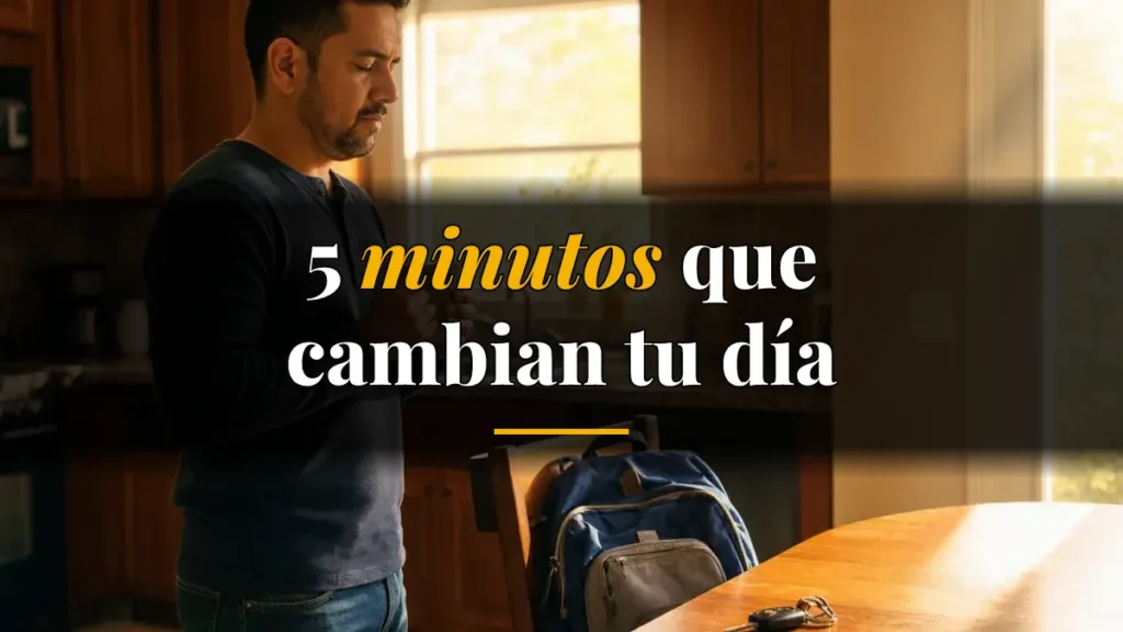 Cómo empezar el día con oración: rutina de 5 minutos