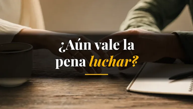 Mi matrimonio en crisis: ¿tiene solución o ya no?