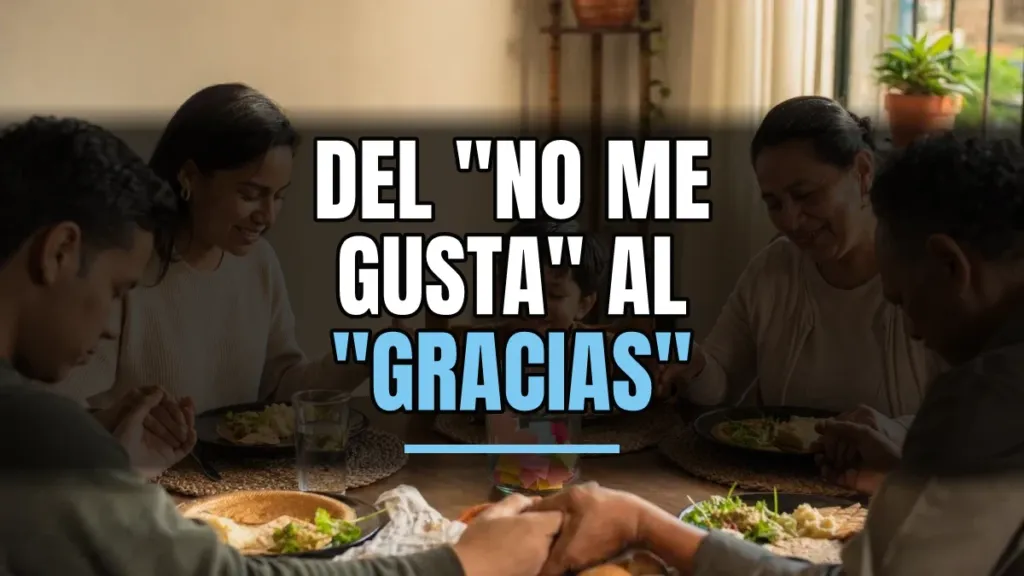 Cómo enseñar gratitud a los niños: plan sencillo para la mesa