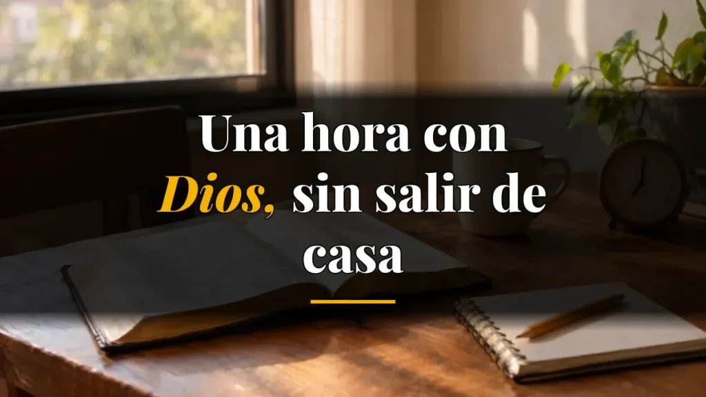 Retiro de oración en casa: plan de una hora paso a paso
