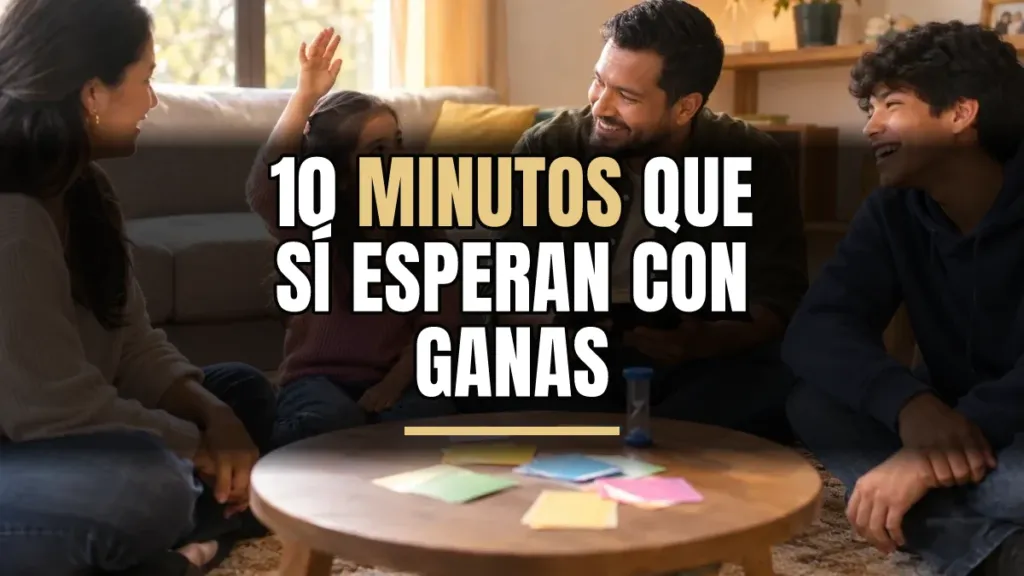 Devocional familiar divertido: 10 minutos que tus hijos esperen